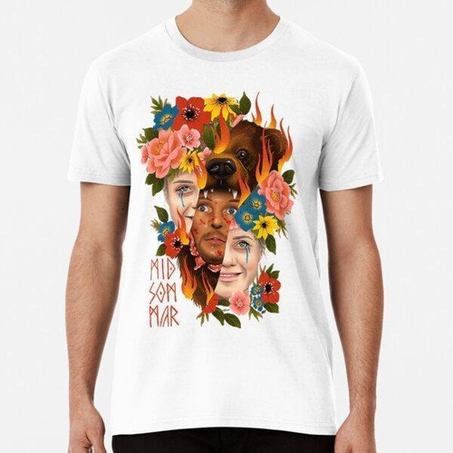 Remera Película De Terror Midsommar De Ari Aster Algodon Pre