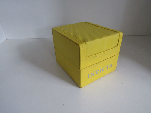 Invicta Pequeno Caixa De Relógio Stank Maleta Amarela Amarelo (Usado)