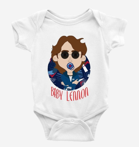 Body Bebé Pilucho Baby Rock John Lennon Infinity Beatles 