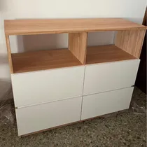 Comprar Cómoda Cajones Chifonier Paraíso Y Melamina Blanca Cajonera