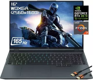 Laptop Lenovo Legion 5 Pro 16'' Rtx 3070 Ti Ryzen 7 64gb 1tb