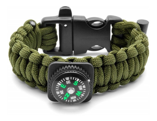 Pulsera Paracord Supervivencia Emergencia 550 Grado Militar 