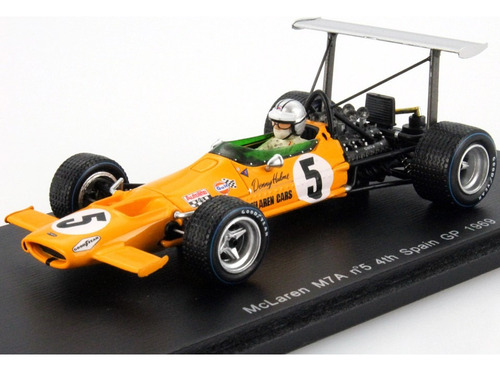 1/43 Spark Mclaren M7a Ford Denny Hulme F1 1969 Gp Espanha Laranja