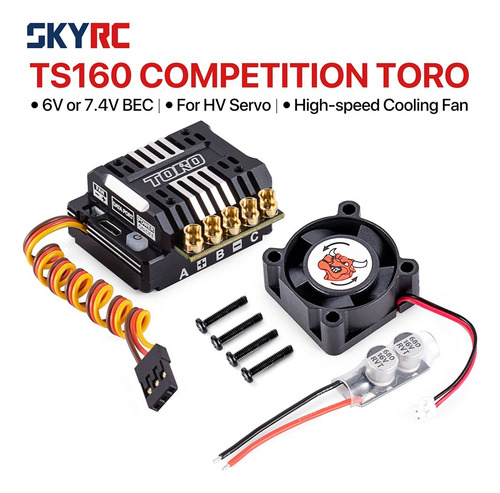 Esc Induction Brushless Racing 1/10 Rc - Ts160 Pro Esc