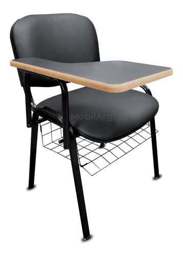 Silla Pupitre Escolar Universitaria Con Bandeja Porta Libros
