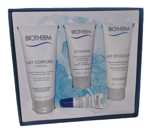 Set Biotherm Set Hidratación Cuerpo 4 Productos 250 Ml Total