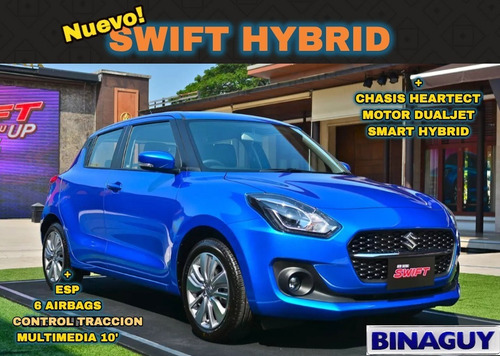 Suzuki Swift Hibrido 2021 / Lanzamiento! / Permuto Financio!
