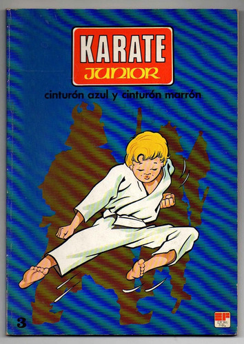 Karate Junior - Azul Y Marron - Editorial Fher (1)