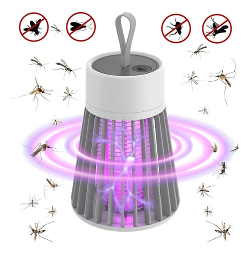 Repelente Eletrônico Uv Mata Insetos Recarregável