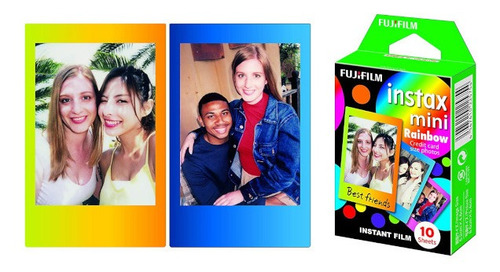 Imagen 5 de 10 de Fujifilm Cartucho Fuji Instax Mini Rainbow 10 Hojas