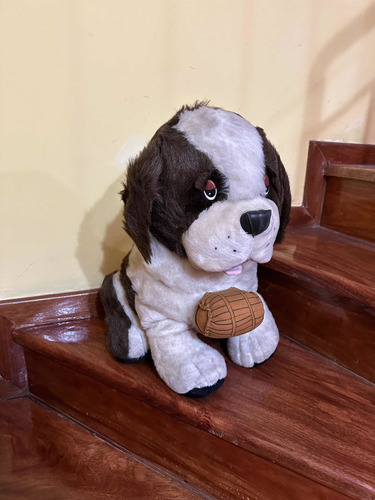 Peluche Perro Gigante Grande San Bernardo Vintage Retro