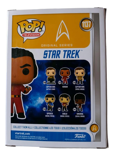 Figura Funko Pop - 1137 Khan - Star Trek