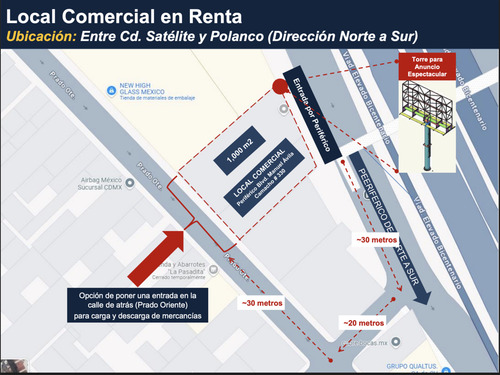 Local Comercial En Renta Periferico Norte Naucalpan.