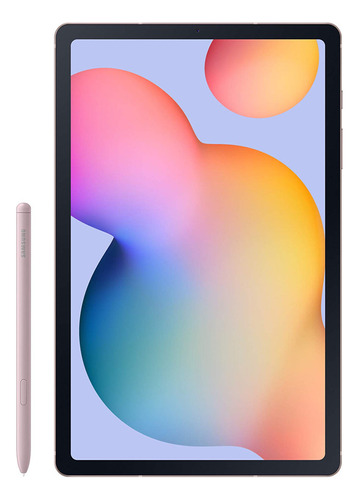 Samsung Galaxy Tab S6 Lite Tablet Android De 10.4 Pulgadas, 128 Gb, S Pen Incluido, Diseño De Metal Delgado, Altavoces Duales Akg, Batería De Larga Duración, Versión De Ee. Uu., 2020, Rosa De Gasa