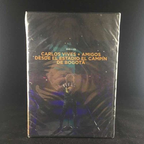 Carlos Vives + Amigos - Estadio El Campín, Bogotá (dvd+cd)