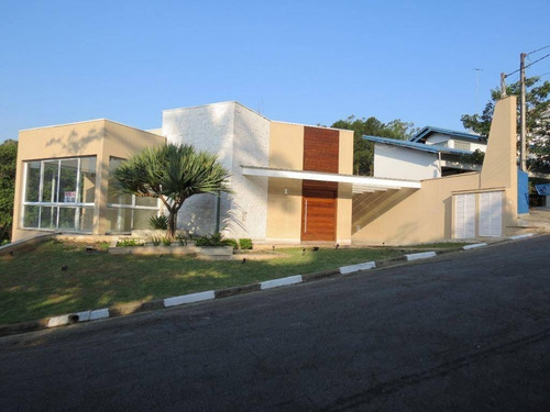 Linda Casa De Alto Padrão Nova À Venda, Condomínio Arujazinho I - Ca0614. - Ca0614