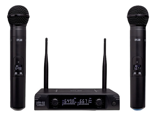 Microfone Dylan Udx-02 Multi + Pedestal D Stands Pms100