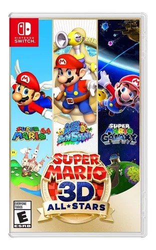 Super Mario 3d All-stars Nintendo Switch Juegos Clasicos