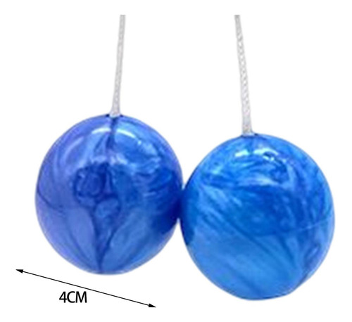 4 Bump Balls With Lights Azul