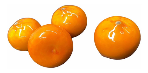 Fruta Artificial Mandarina Mini 30x23mm Deco X 12 Unidades