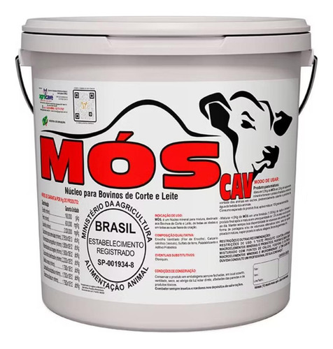 Moscav 5 Kg - Controle De Moscas Do Chifre Corte E Leite