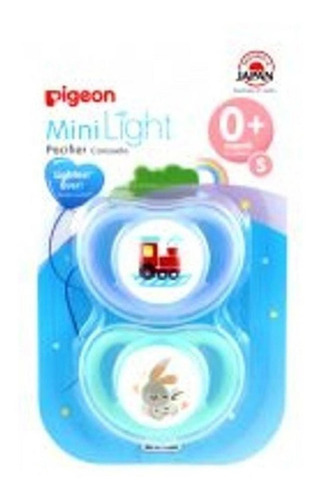 Chupete Mini Light Odontológico Para Bebés 0-6 Meses Pigeon 