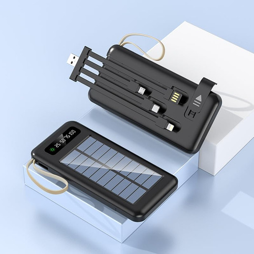 Solar Outdoor Mobile Portable Charger, 20000mah External Bat