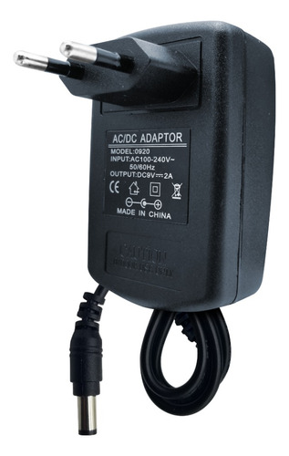 Power Adaptor 220v 9v 2a Para Equipos De Audio Portátiles 