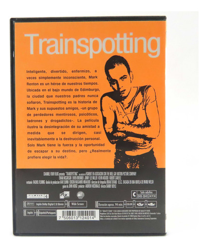 Dvd 006 Trainspotting / Sin Limites Edicion Especial 2 Dvds (Usado)