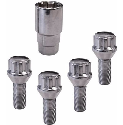 Imagen 1 de 6 de Tuercas De Seguridad Antirrobo Ford Renault Vw Peugeot Audi