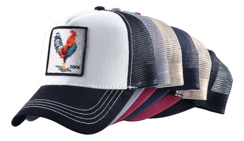 Gorras De Animales, Camioneras, Malla, Ajusta