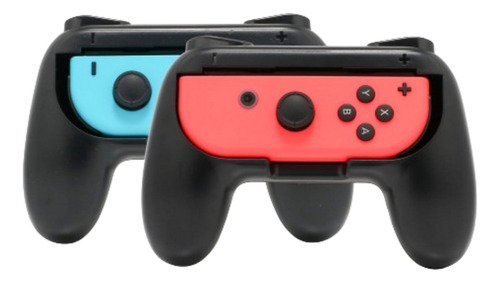 2x Grips Para Controles De Nintendo Switch - Negro