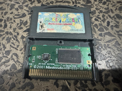 Game Boy Advance Sp De Doble Luz Rojo Con Súper Mario World Rojo (Usado)