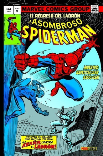Imagen 1 de 1 de Marvel Gold Omnibus El Asombroso Spiderman 9 El Regreso Del Ladrón