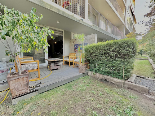 Depto En Venta Con Patio De 2 Dorm. En Ñuñoa