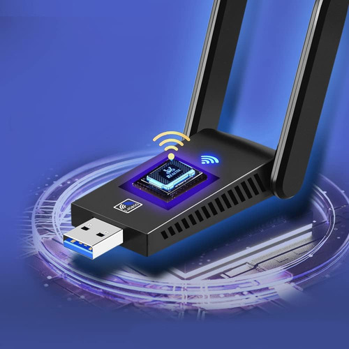 Adaptador Wifi Usb 1300mbps 5dbi Wifi Receptor