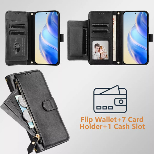 Funda Protectora De Cuero Tipo Cartera Para Infinix Smart 9 8pro