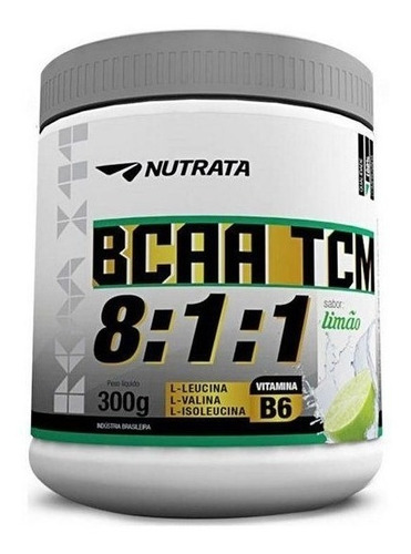 Bcaa Tcm 8:1:1 300g Nutrata