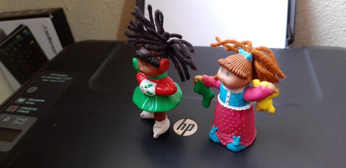 1992 O.a.a. 2 Cabbage Patch Figures 8.5 Cms (Usado)