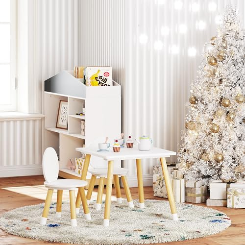 Juego De Mesa Infantil Con 2 Sillas Utex Para Niños Pequeños