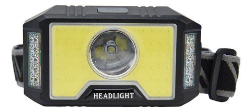Faro Led Cob, Multimodo, Carga Usb, Cabezal Impermeable