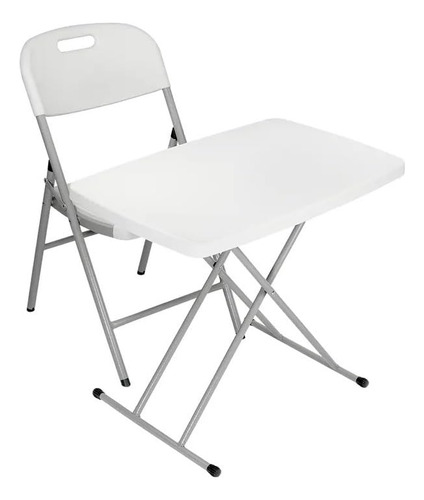 Mesa Plegable De Servicio 76.5x50cm 3 Alturas Para Eventos