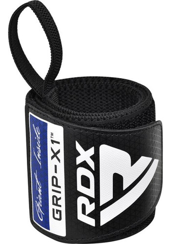 Muñequeras Para Levantamientos De Pesas W2 Rdx Gym Fitness Color Azul