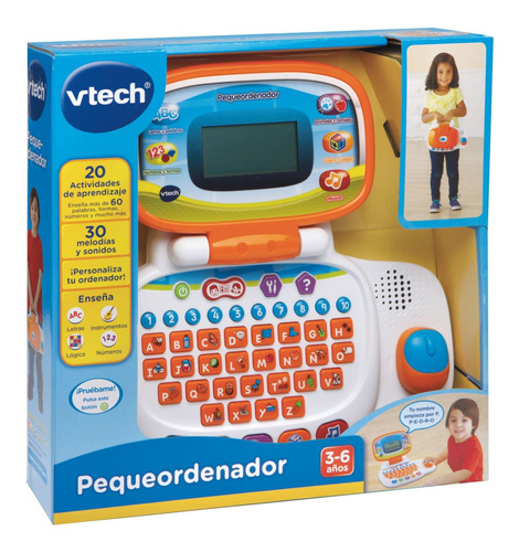 Pequeordenador Didáctico, Con Sonido Y Pantalla, Vtech