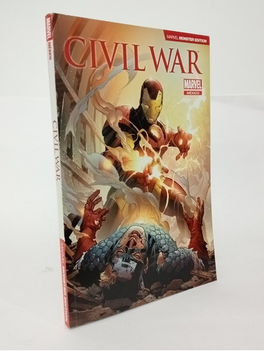 Civil War Marvel Monster Edition Pasta Blanda Marvel México