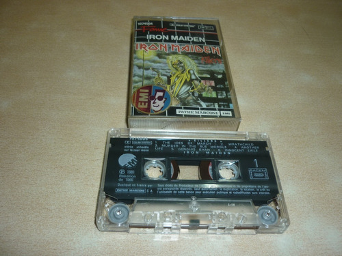 Iron Maiden Killers Cassette Francia Impecable Ggjjzz