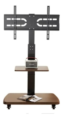 Soporte Tv Rack Movil Con Ruedas 32 A 70 Base Pedestal