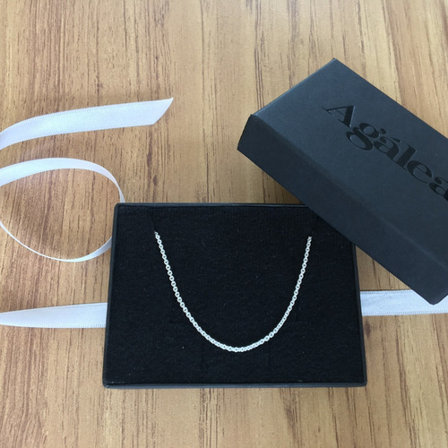 Imagen 8 de 10 de Cadena De Plata 925 Para Mujer De 50 Cm Agálea Joyería