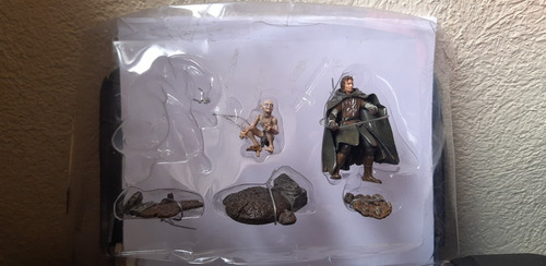 2004 Play Along Lord Of The Rings Pack Gollum Rohan  Figures