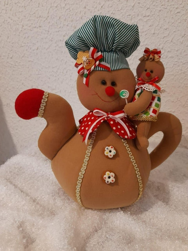 Muñeco De Navidad, Adorno De Navidad, Cafetera De Navidad